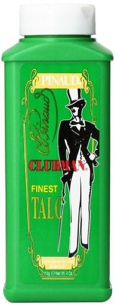 Clubman Shave Talc, White, 4 Oz Clubman