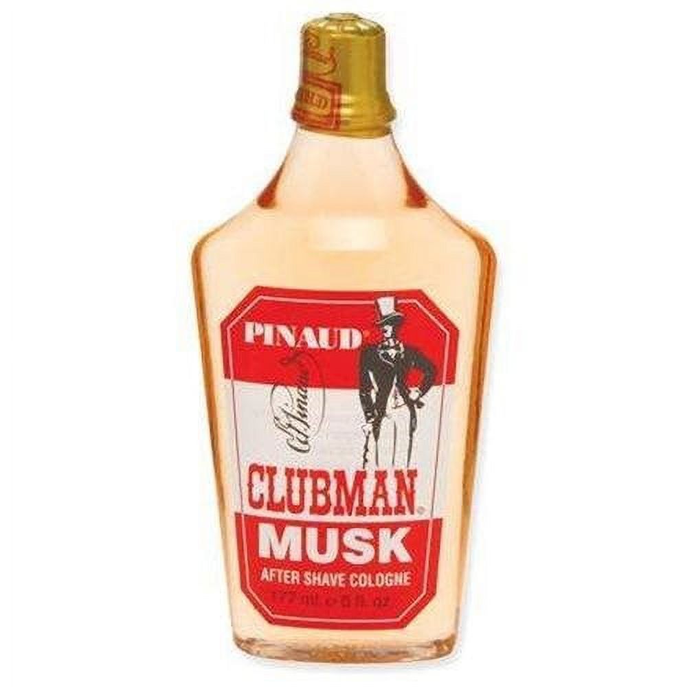 Clubman After Shave Cologne, Musk, 6 Oz Clubman