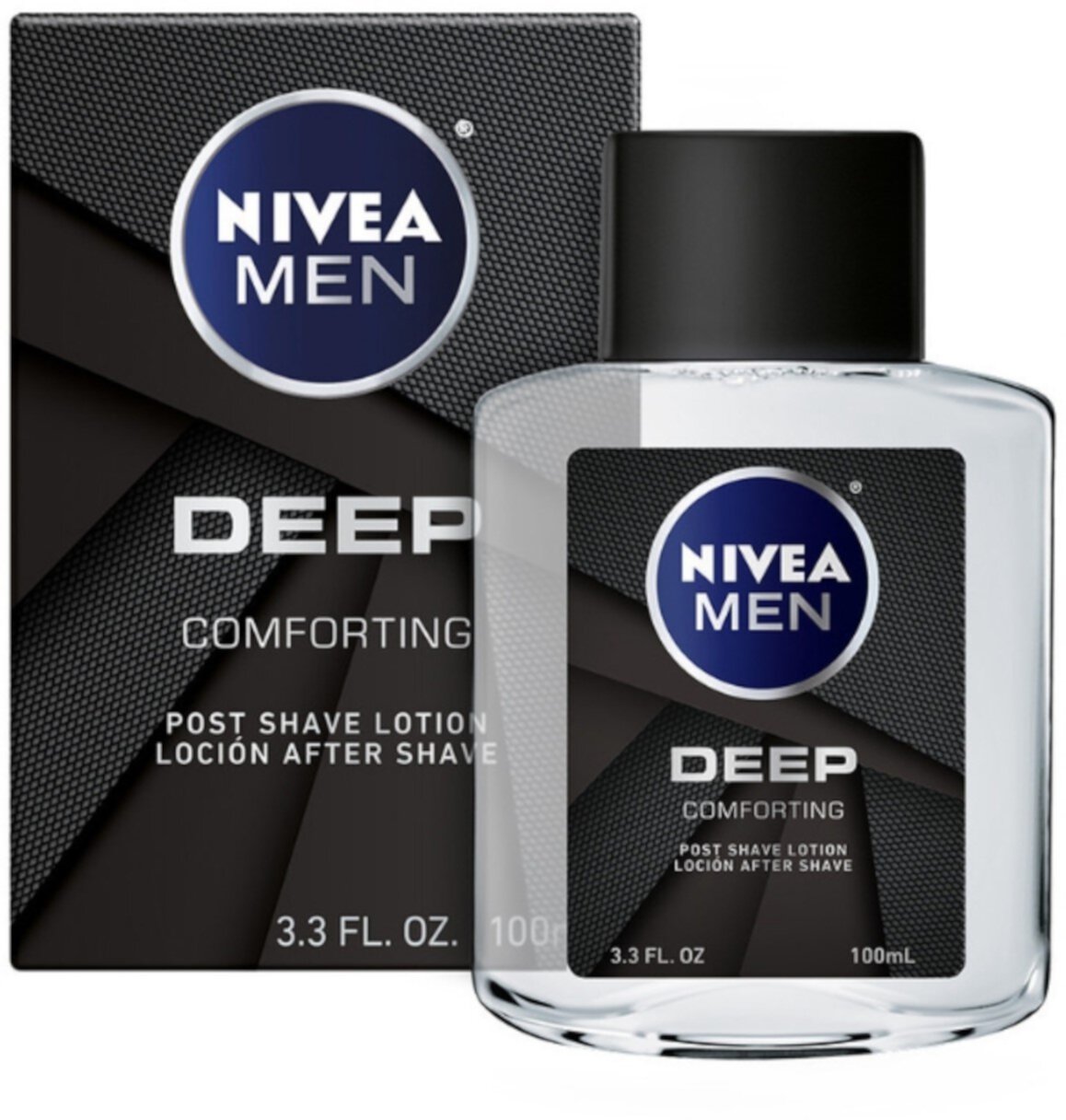 2 Pack - Nivea Men Deep Comforting Post Shave Lotion 3.3 oz (Унции) Nivea