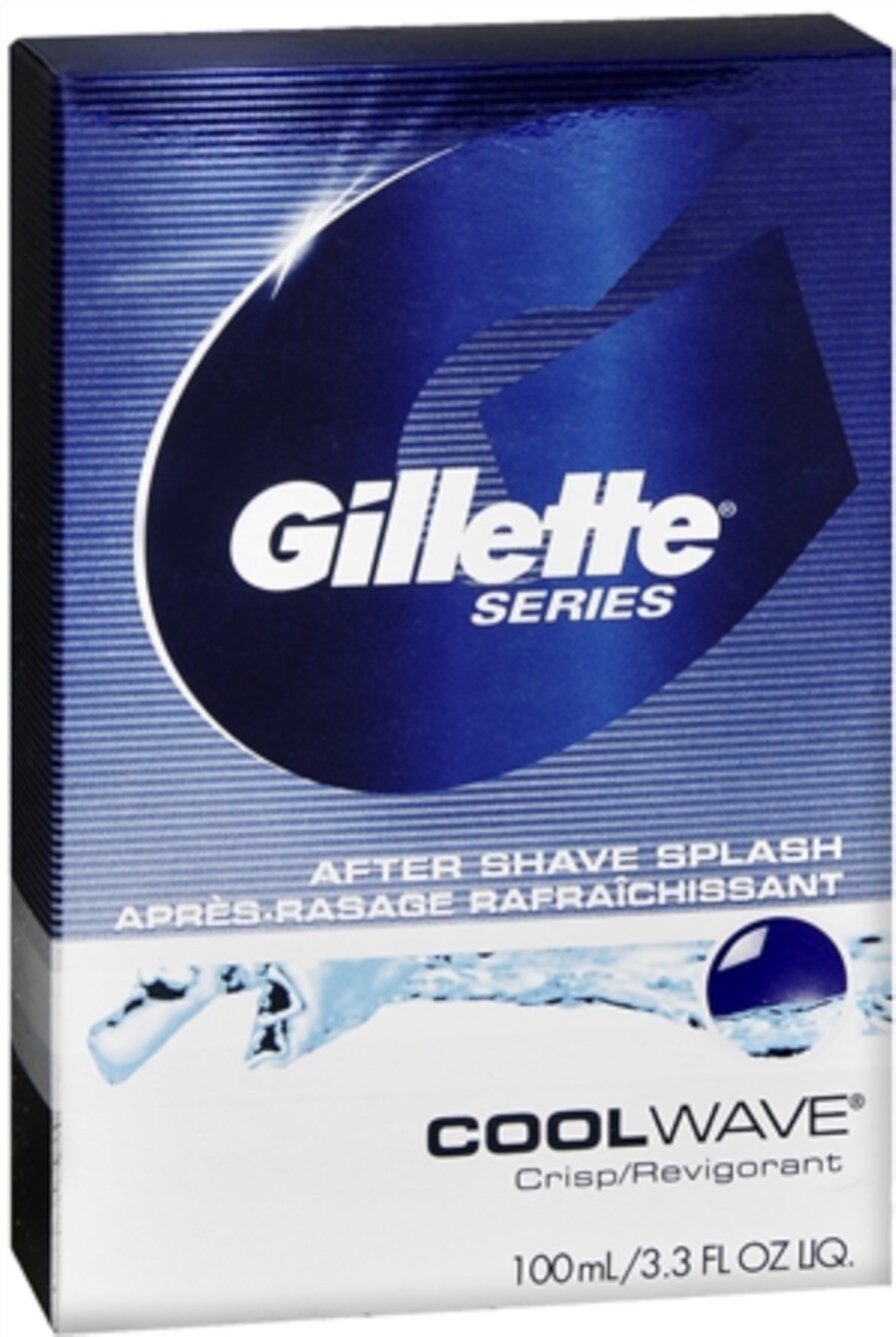 Gillette Series After Shave Splash Cool Wave 3.30 oz (Унции) (Pack of 2) Gillette