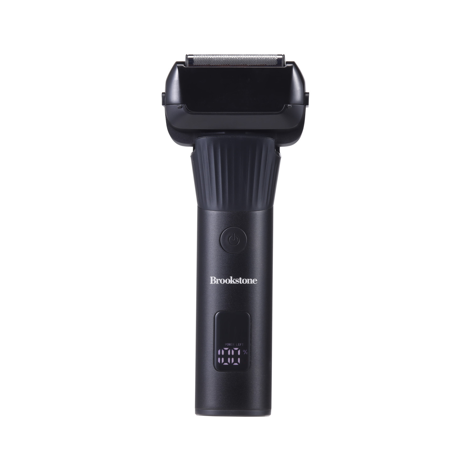 Brookstone Cordless Rechargeable 5 Head Foil Shaver, Weight 0.62 lbs. BROOKSTONE