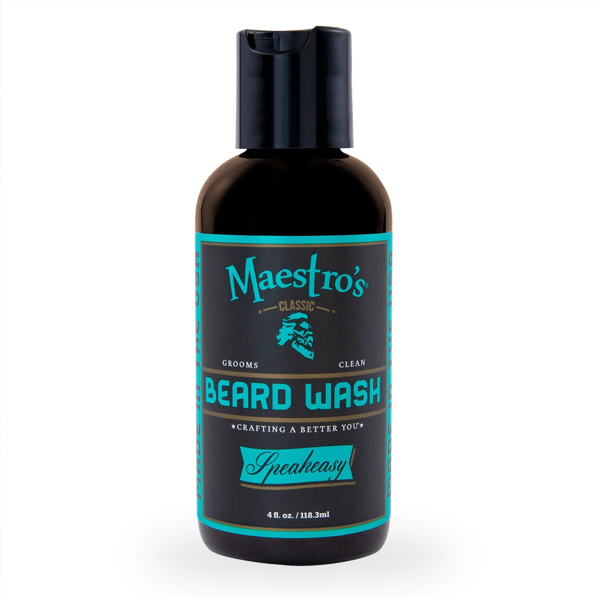 Maestro's Classic Speakeasy Blend Beard Wash, 4oz Maestro's Classic