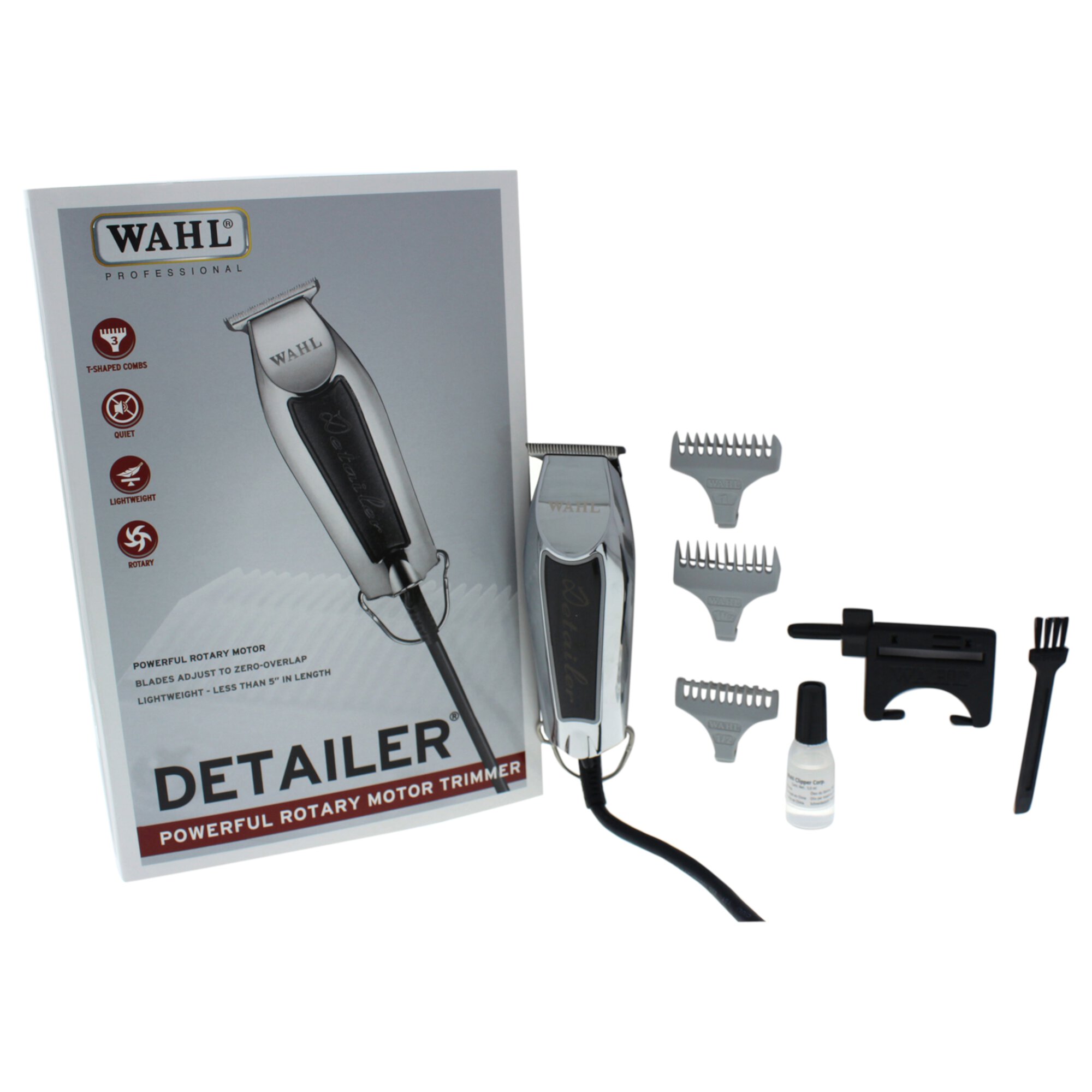 WAHL Professional Detailer - Model # 8290 - Black - 1 Pc Kit Trimmer Wahl