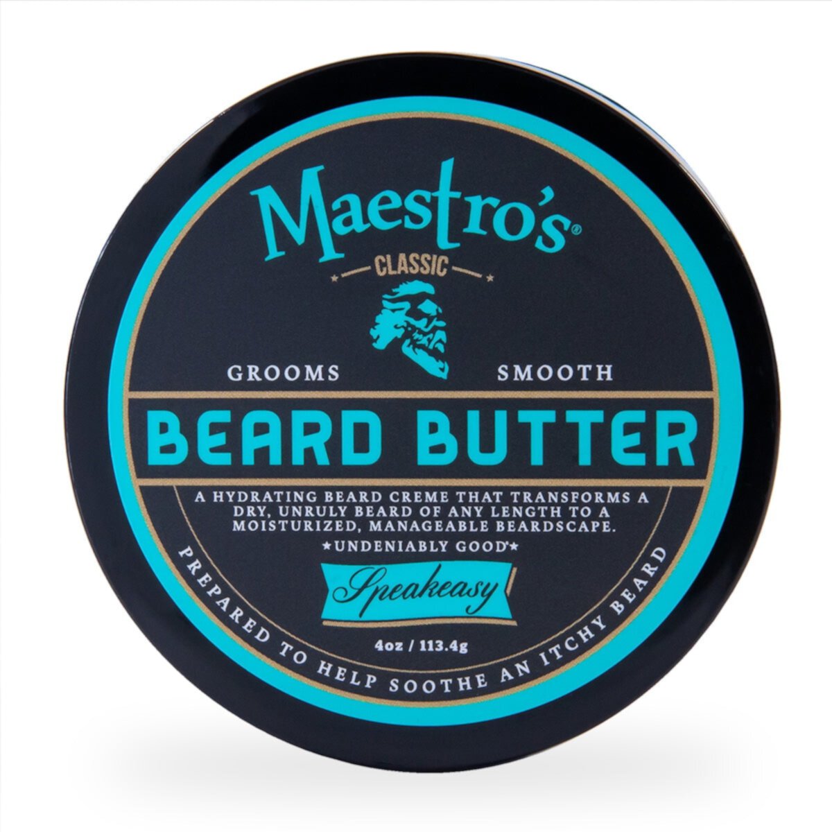 Maestro's Classic Speakeasy Blend Beard Butter, 4oz Maestro's Classic