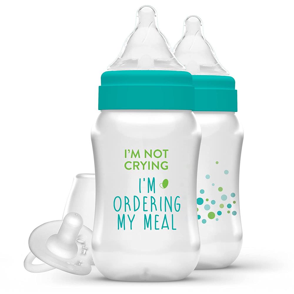 Evenflo Feeding Balance+ Wide Neck Printed Bottles - 9oz, 2-Pack Visit the Evenflo Store