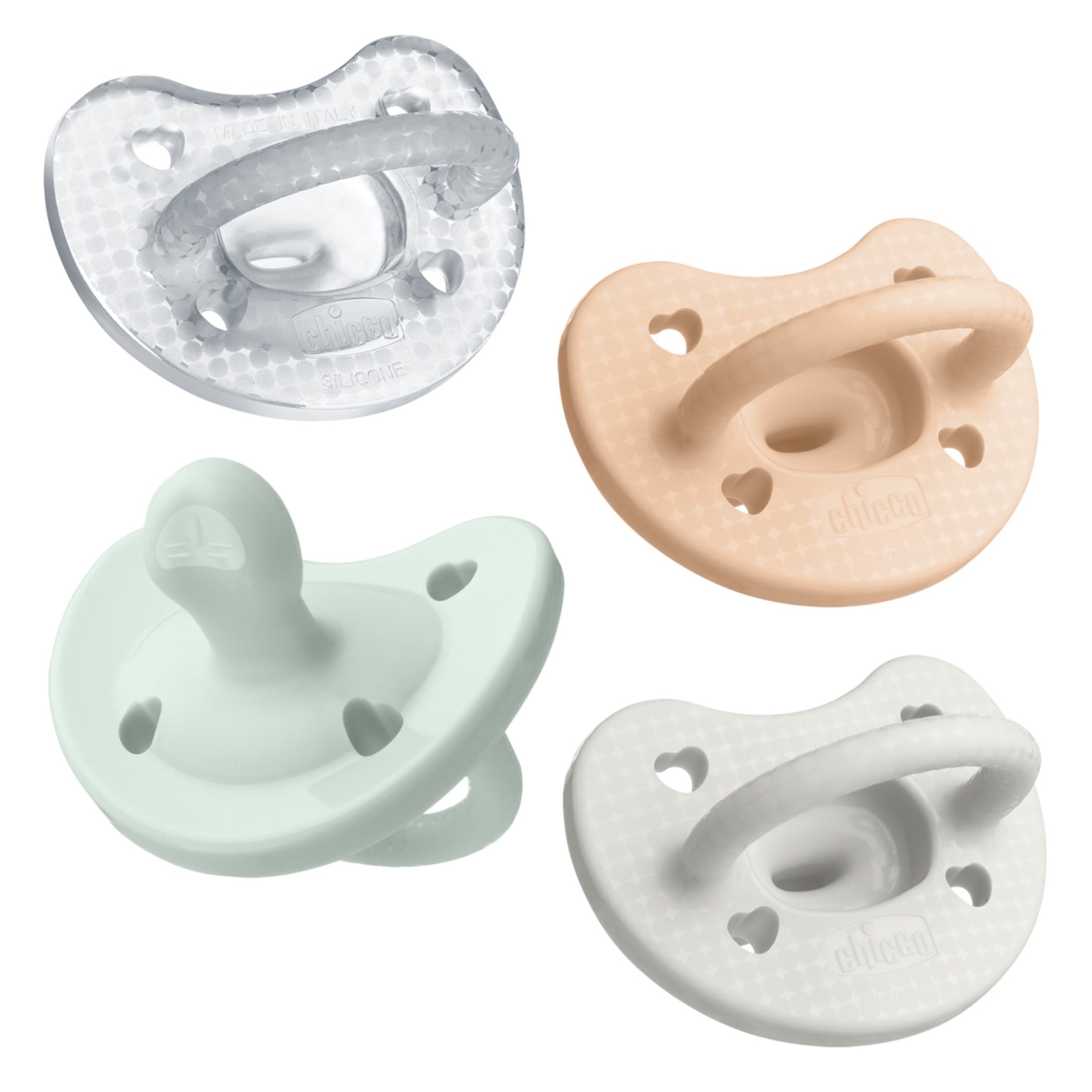 Chicco PhysioForma Luxe Pacifier 0-6m Multi-Pack 4pk, New Chicco