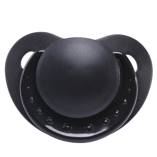 Littleforbig Smallshield Adult Sized Pacifier Black Littleforbig