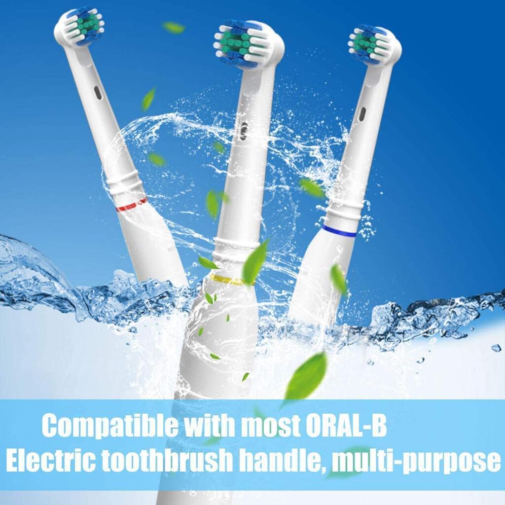 8 Units Generic Electric Brush Heads Precision Oral Cleaning B Generic