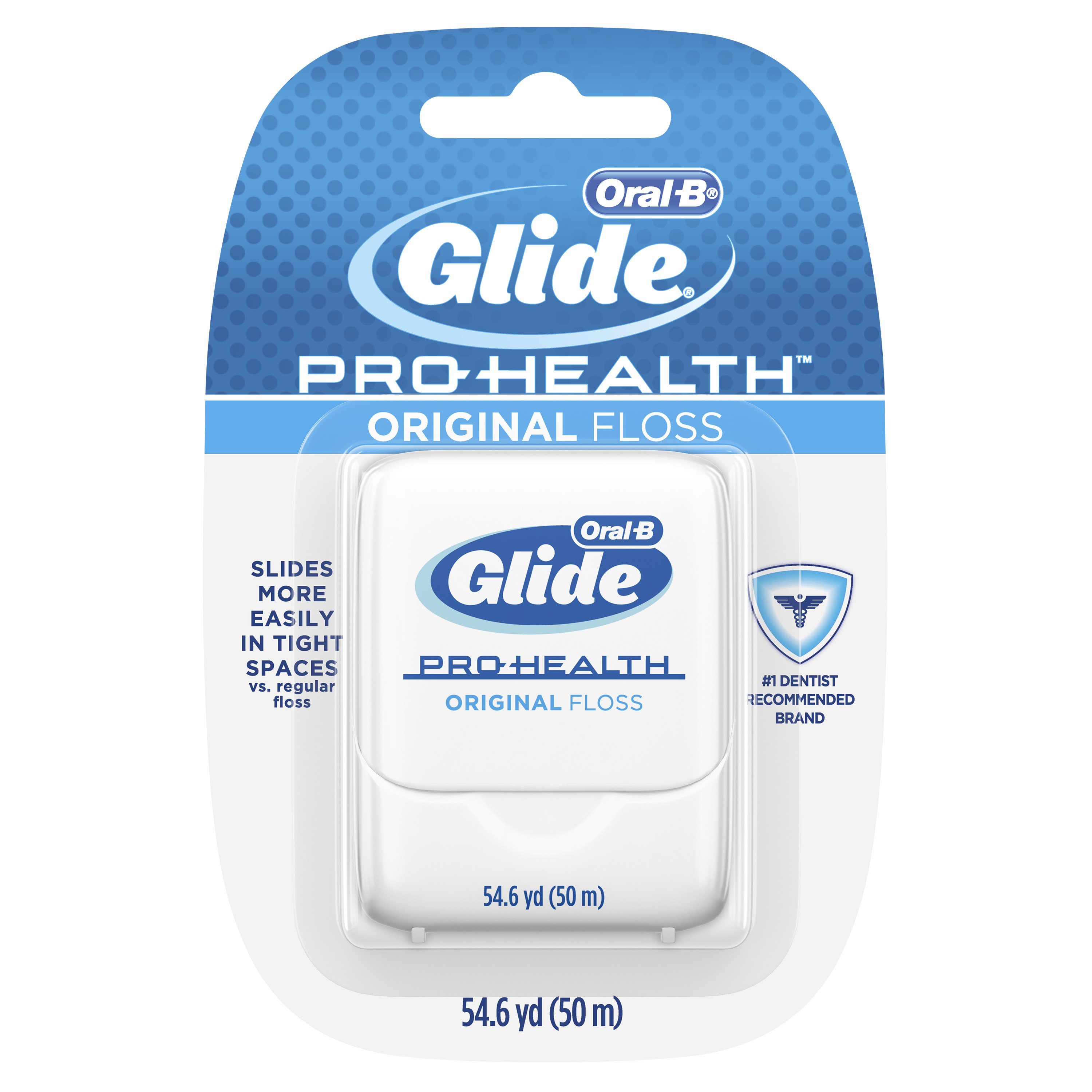 Hilo Dental Oral-B Glide Pro-Health Original, Suave, Resistente, 50 M, Pack de 3 GLIDE