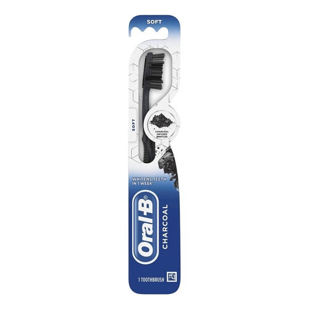 Oral B Charcoal Whitening Therapy Toothbrush, Soft, 1 Ea Visit the Oral-B Store