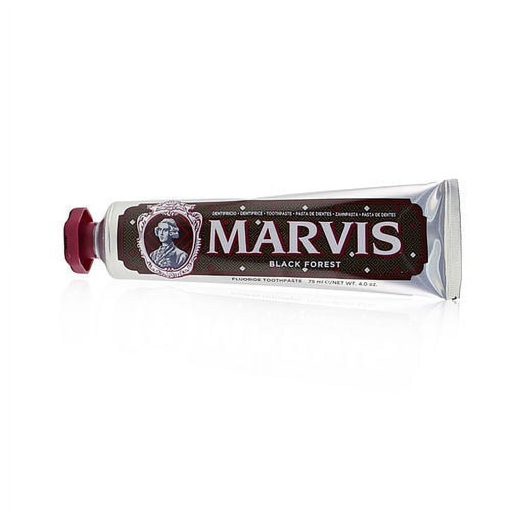 Marvis Pasta de Dientes Black Forest - Sabor Único con Notas de Puerta de Bosque Negro Marvis