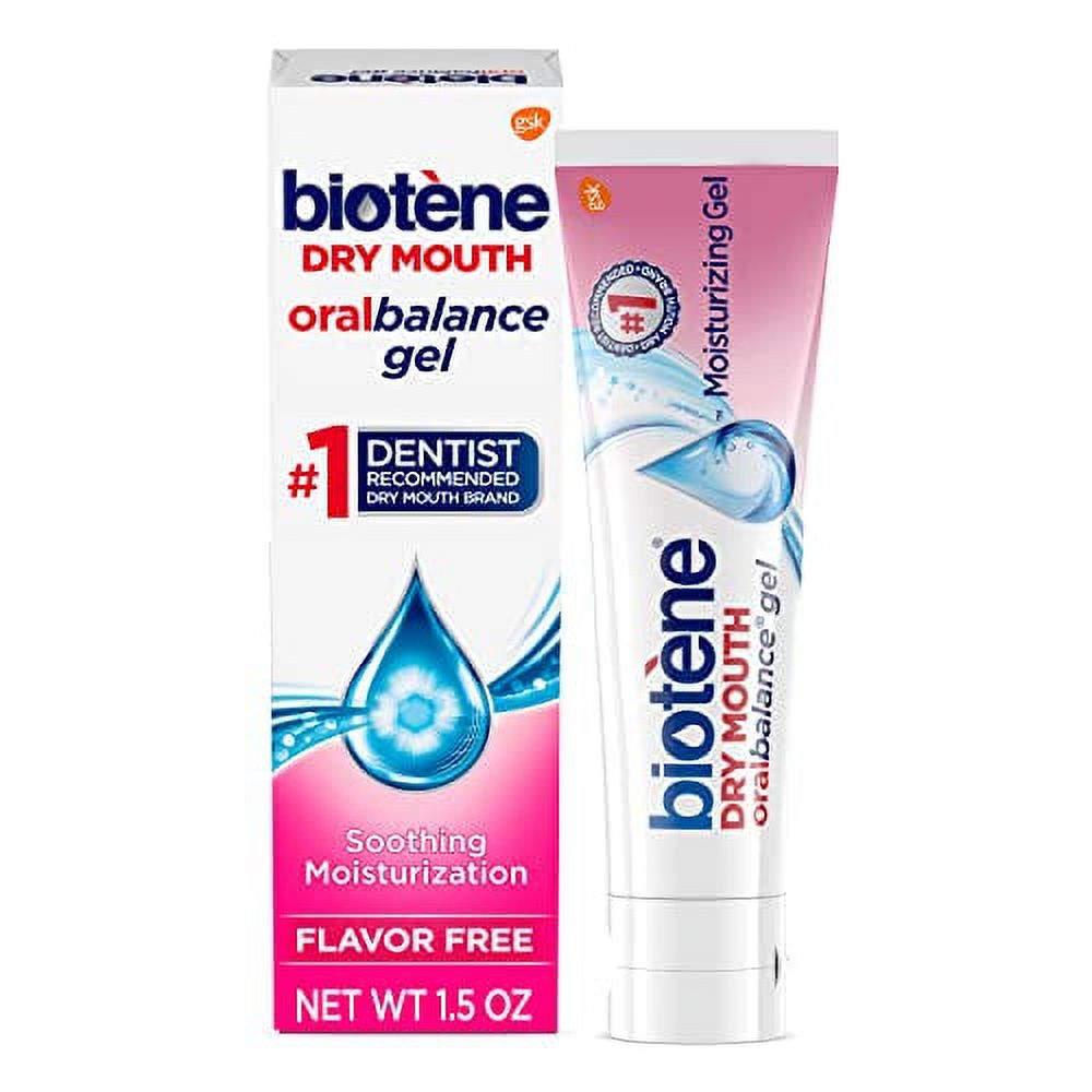 Biotene Oral Balance Moisturizing Gel, Alcohol Free Gel and Dry Mouth Gel, Flavor Free, 1.5 Oz Sensodyne Pronamel