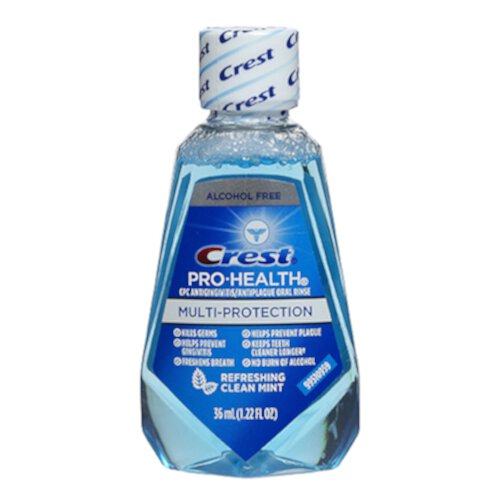 Crest Pro-Health Rinse Refreshing Clean Mouthwash, Mint Flavor - 36 Ml, 2 Pack Visit the Crest Store