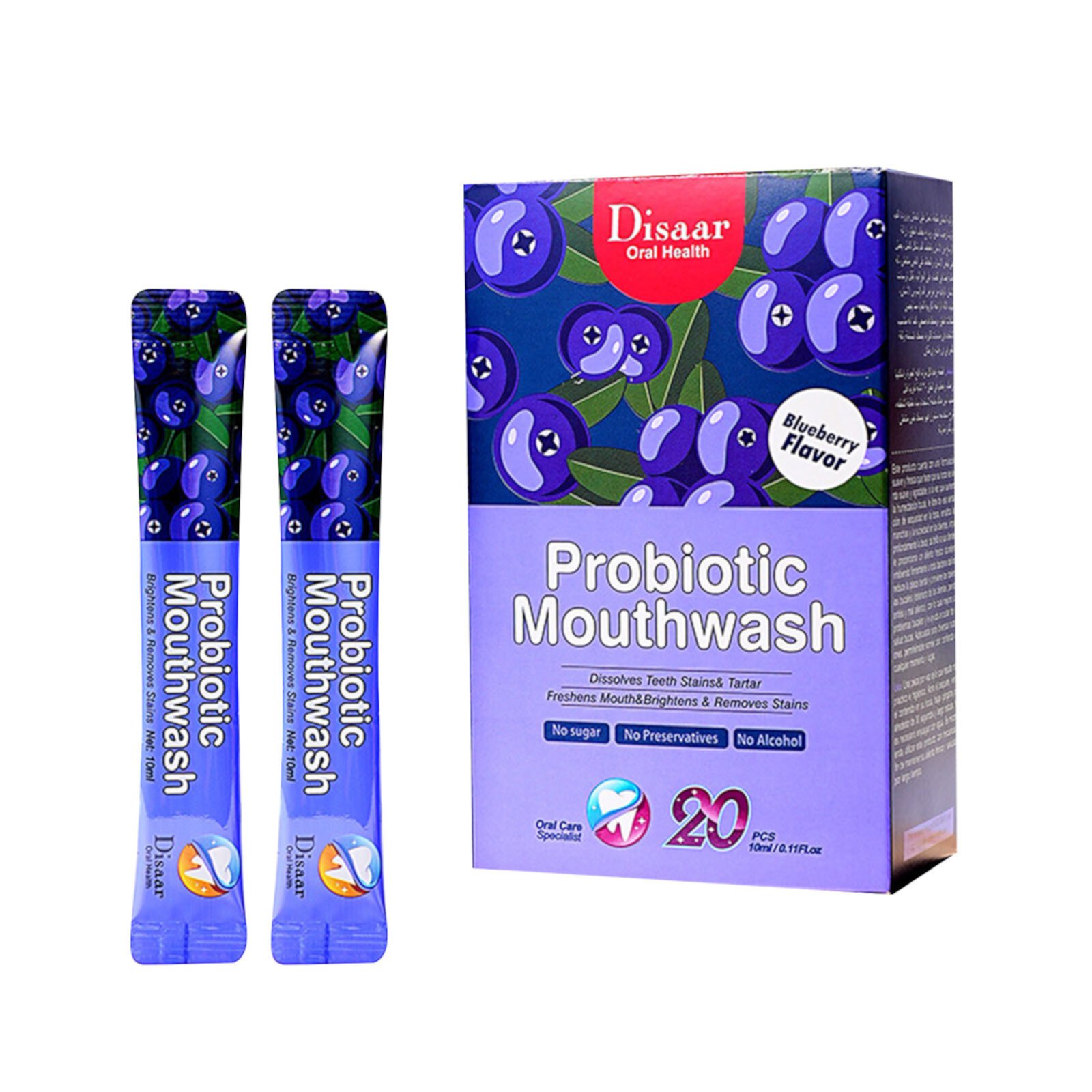 FSTDelivery Deals Up to 50% Off! Probiotic Mouthwash Fresh Breath Portable Grape Mouthwash 200ml Christmas Gifts for Women FSTDelivery