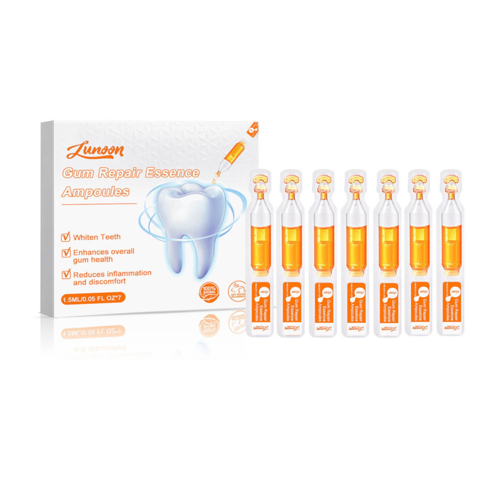 Barsme Oral CareRepair Esencia Ampollas Eliminación de Sarro y Placa y Varios Problemas Bucales 10,5 Ml Barsme