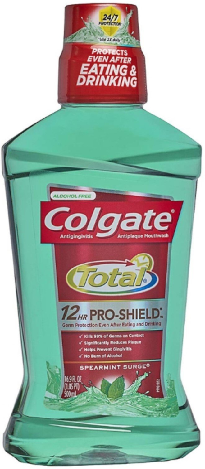 Colgate Advanced Pro-Shield Mouthwash, Spearmint Surge 500 ml (Pack of 3) Visit the Colgate Store