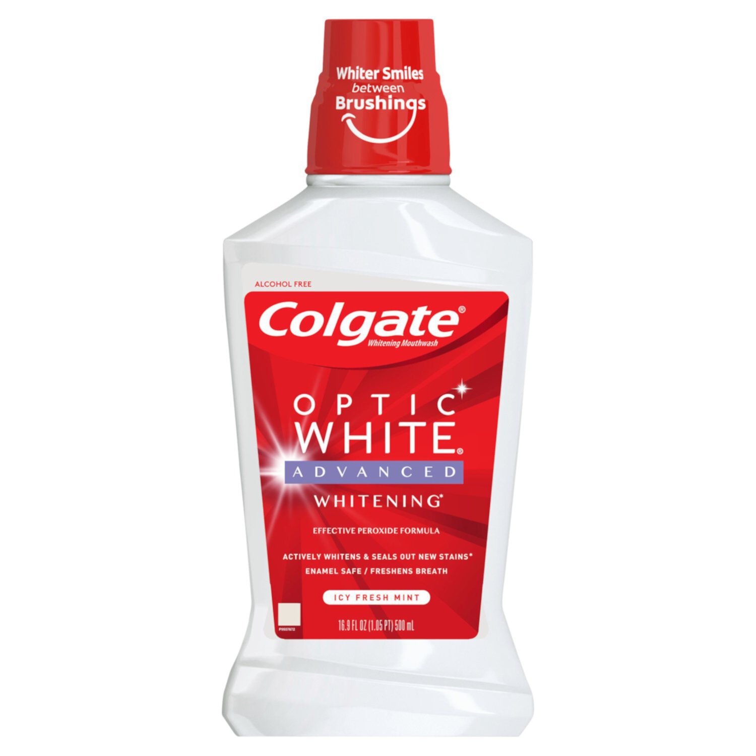 Colgate Optic White Whitening Rinse Multi-Care High Impact White Icy Fresh Mint - 16 Fl. Oz. Visit the Colgate Store