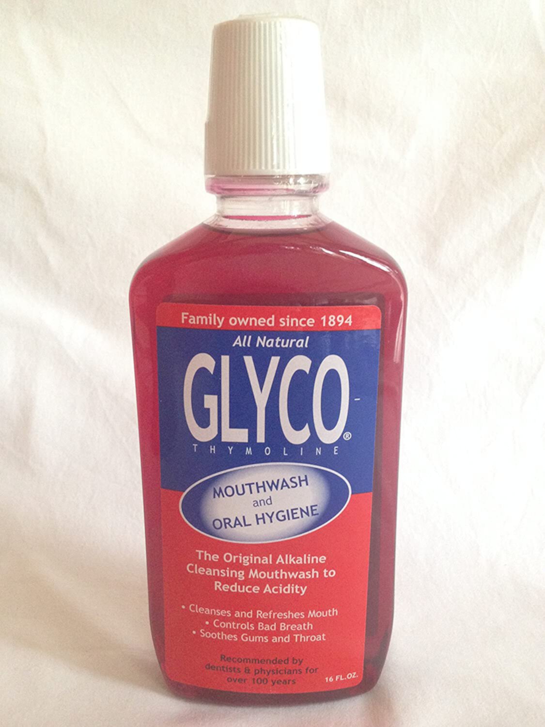 Glyco-Thymoline Liquid 16 oz Attends