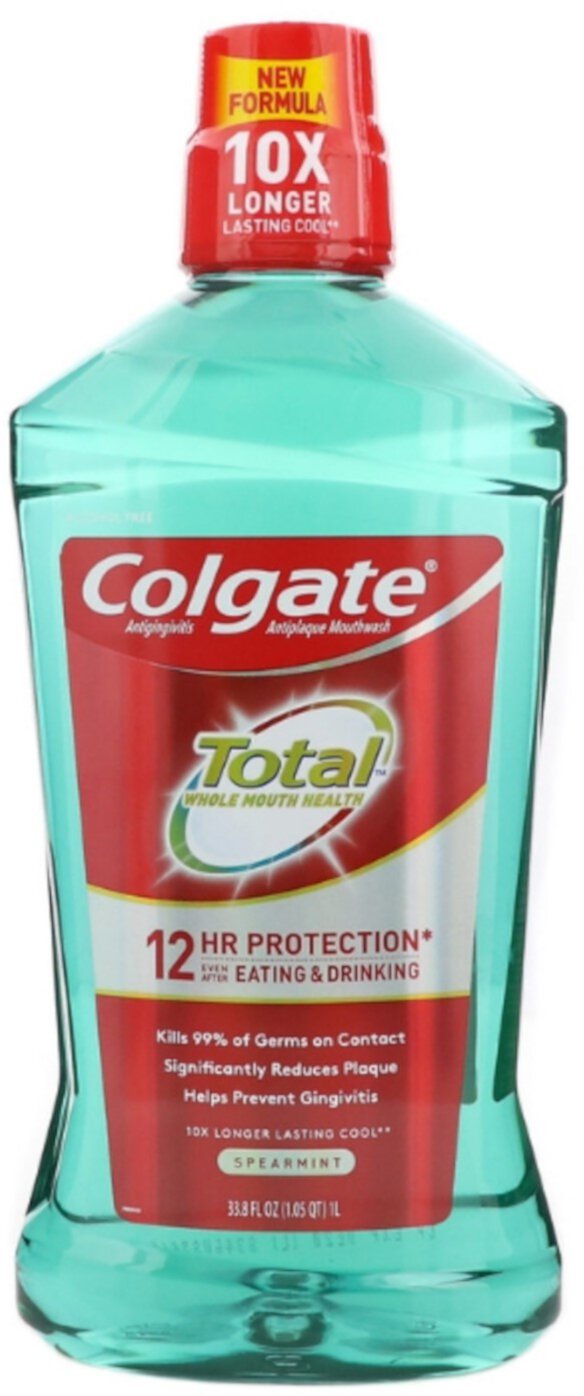 6 Pack - Colgate Total Advanced Pro-Shield Mouthwash, Spearmint 33.8 oz Visit the Colgate Store