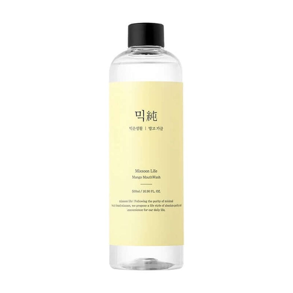 [Mixsoon] Life Mouthwash Peach (500 ml / 16.90 fl. oz.) Mixsoon