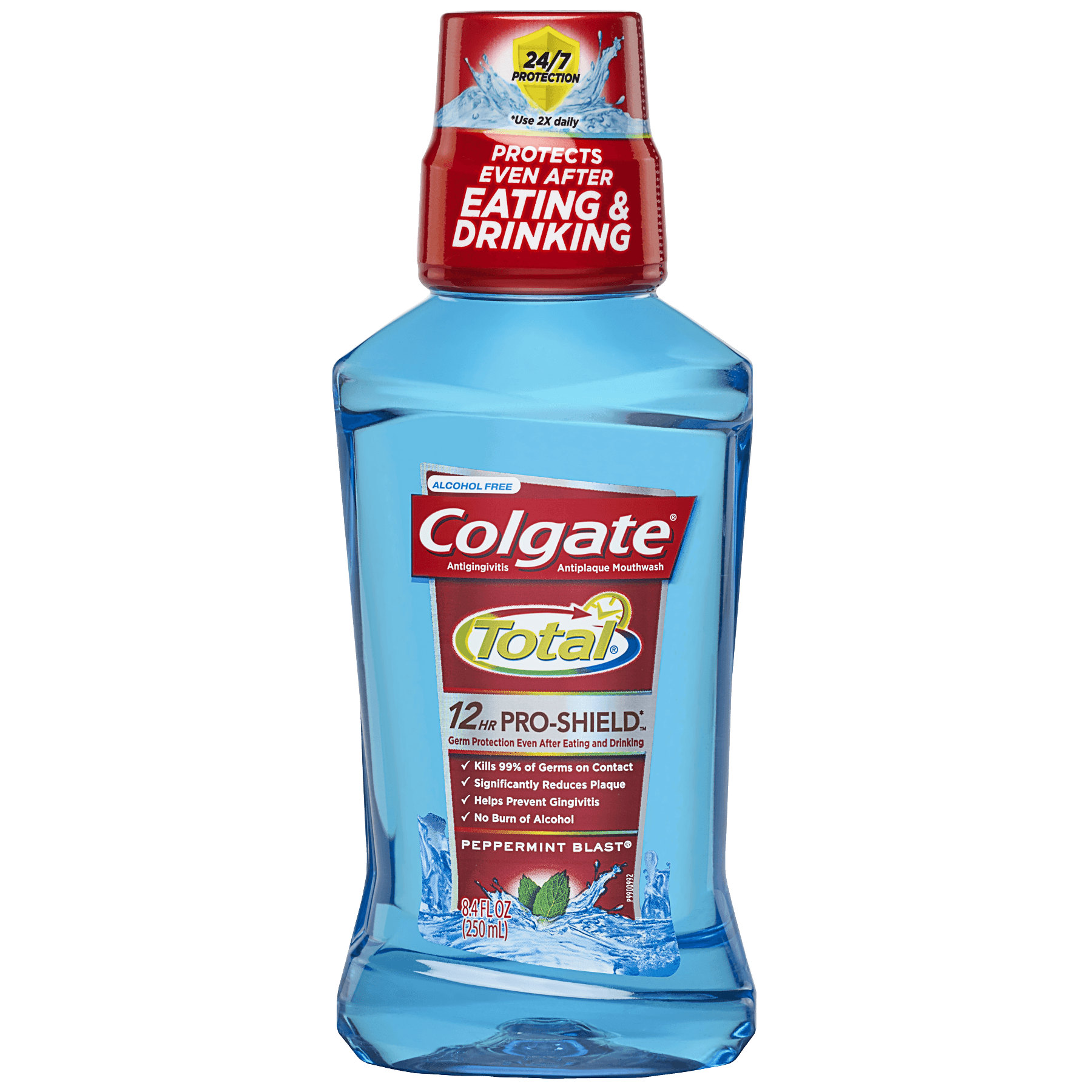 Colgate Total Mouthwash Peppermint - 250ml Colgate