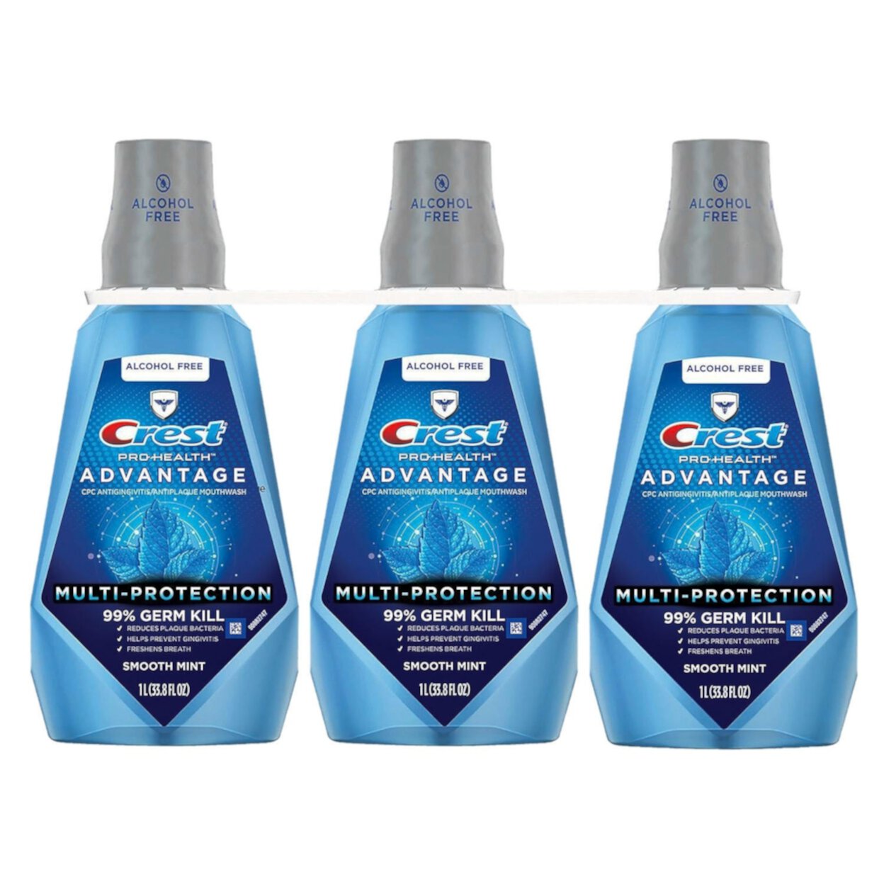 Crest ProHealth Advantage Rinse Smooth Mint (33.8 Fluid Ounce 3 Pack) Crest