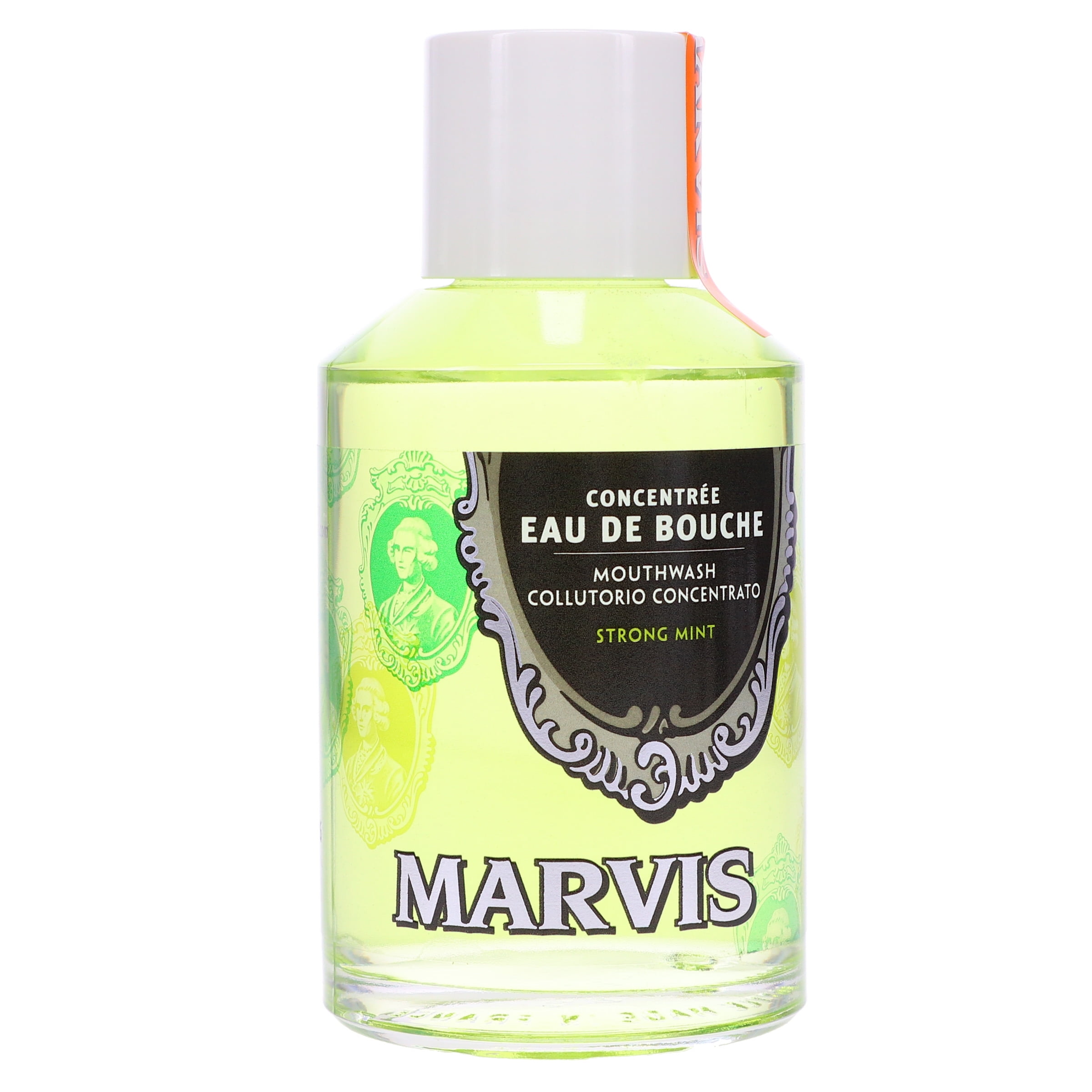 Marvis Mouthwash Strong Mint 4.1 oz Marvis