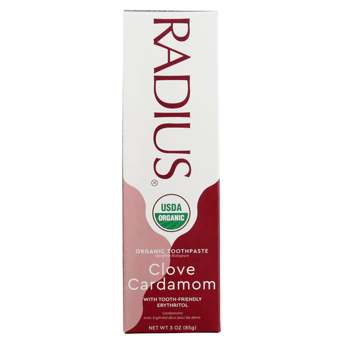 RADIUS, Organic Gel Toothpaste, Clove Cardamom, 3 oz (85 g) Visit the RADIUS Store