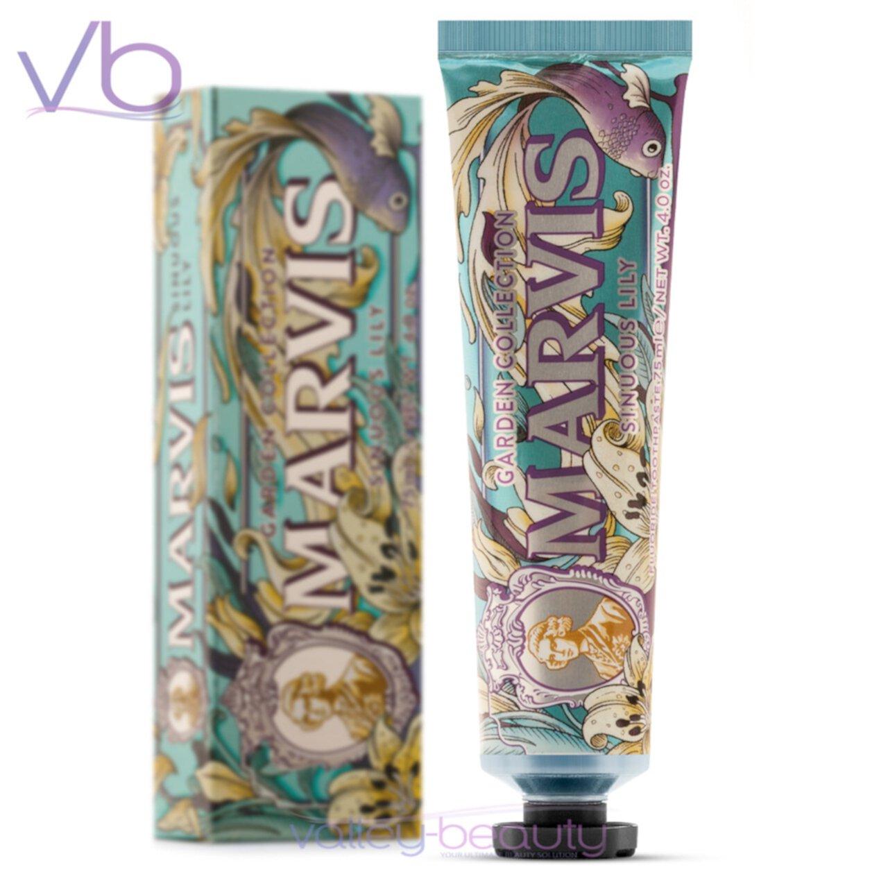 Marvis Sinuous Lily Toothpaste, 75 ml Marvis