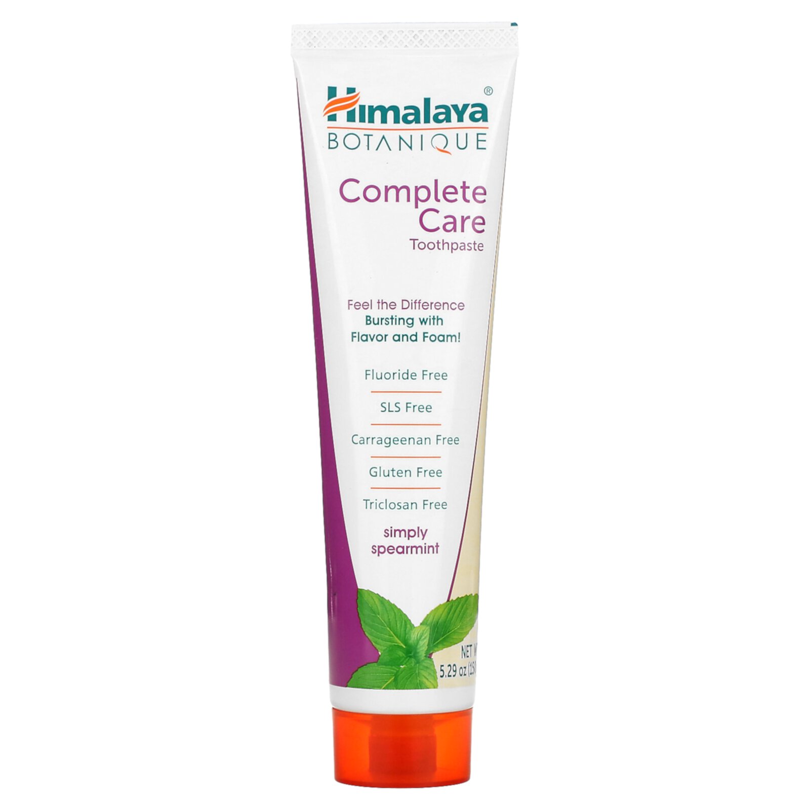 Botanique by Himalaya - Complete Care Toothpaste Simply Spearmint - 5.29 oz. Himalaya