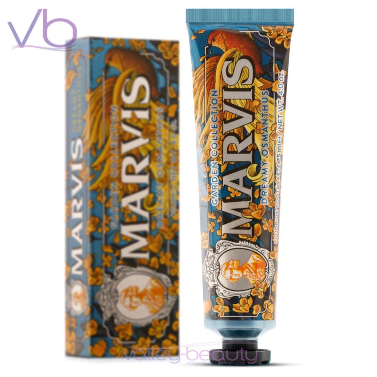 Marvis Smokers Whitening Mint | Rich and Creamy Toothpaste for Enamel Staining Removal, 85ml Marvis