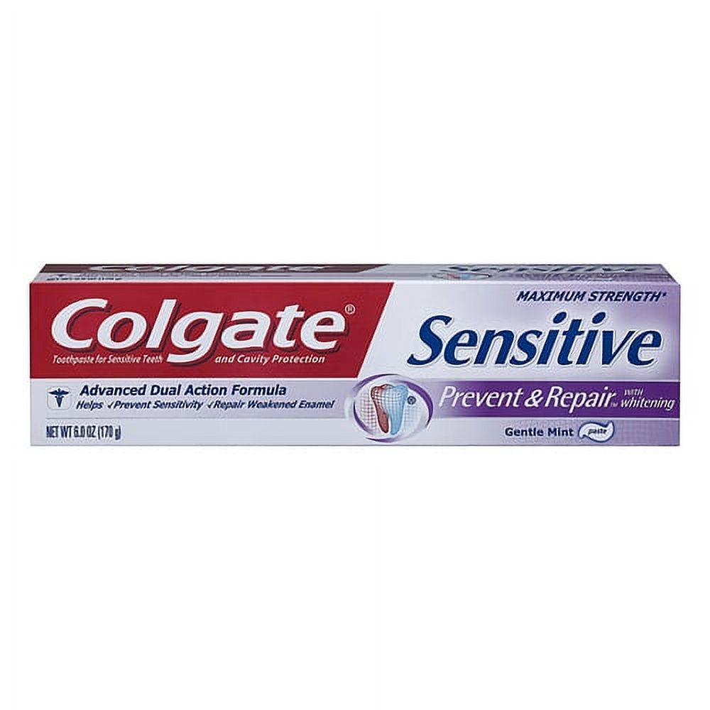 Colgate Sensitive Prevent and Repair With Witening Sensitive Toothpaste, 6 oz Visit the Colgate Store