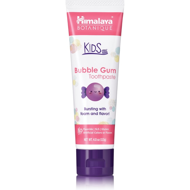 Himalaya Herbals Kids Bubble Gum Toothpaste 4 oz Paste Himalaya