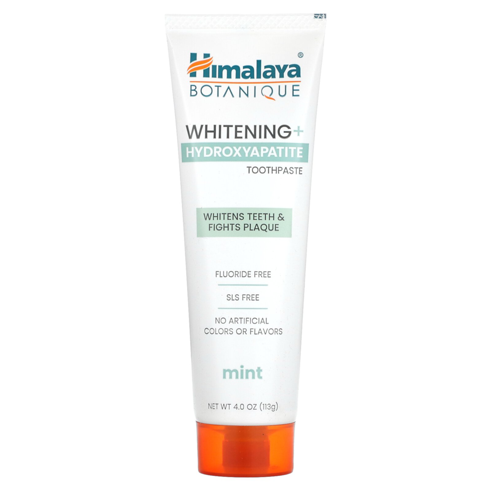 Himalaya Whitening + Hydroxyapatite Toothpaste, Mint, 4 oz (113 g) Himalaya