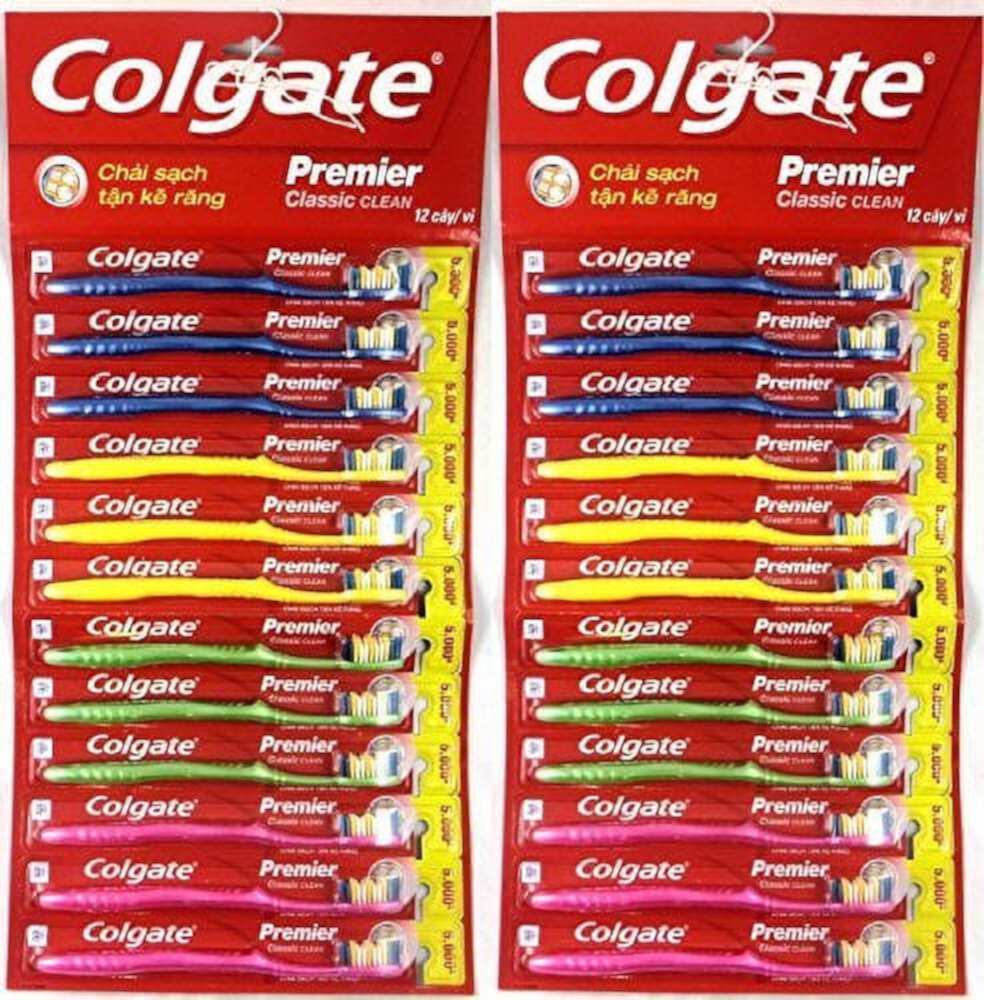 Colgate Toothbrush Premier Classic Clean Medium (Pack of 24) Visit the Colgate Store