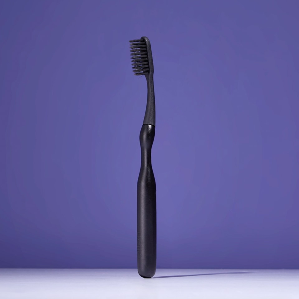 hello Sustainable Toothbrush Replacement Head Refills, Charcoal Infused Soft Tapered Bristles, BPA Free, Adult Hello