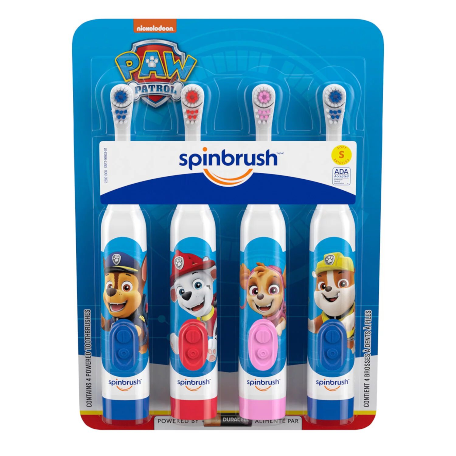 Spinbrush Kids Paw Patrol Kid’s Spinbrush Electric Battery Toothbrush (4 pk.) Visit the Spinbrush Store