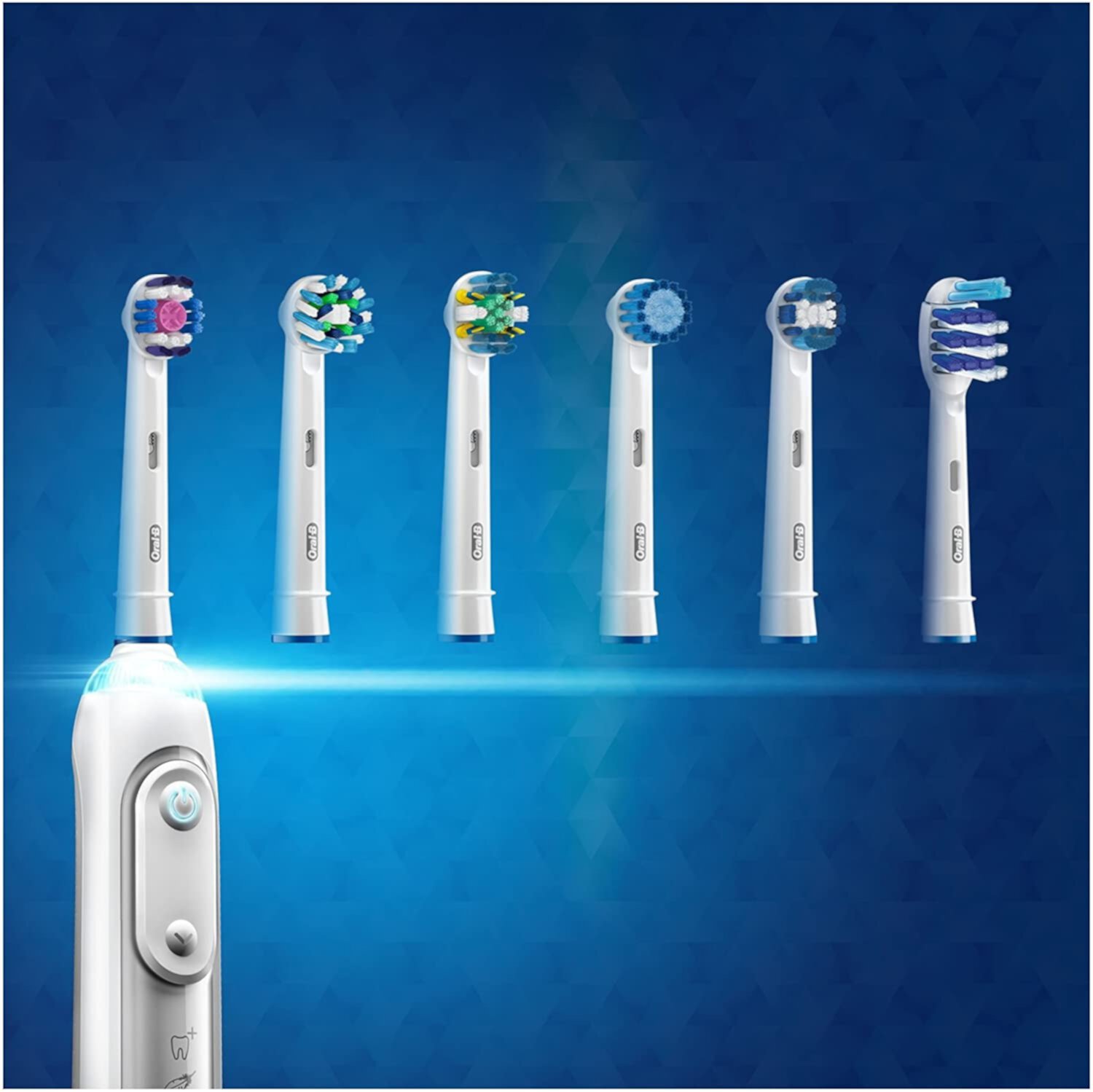 Oral-B Floss Action Electric Toothbrush Replacement Brush Heads Refill, 2 Count Oral-B