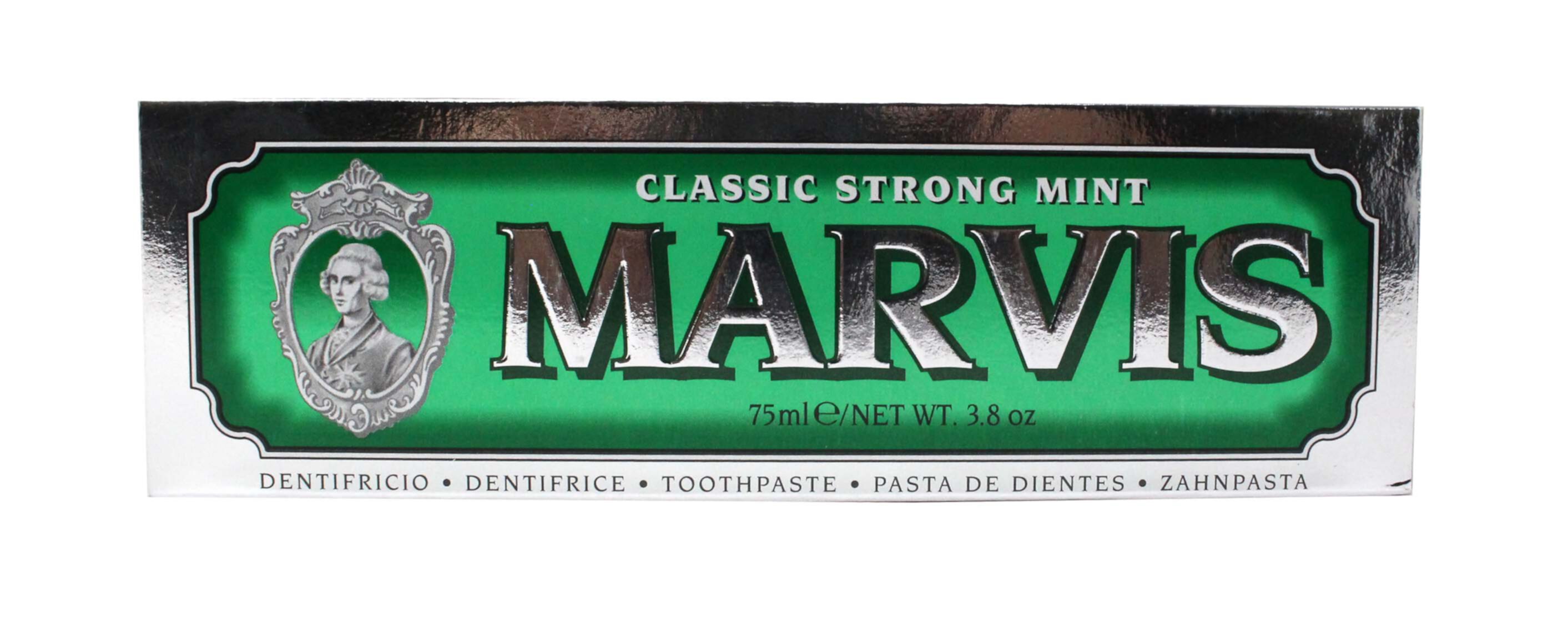 Marvis Classic Strong Mint Toothpaste, 3.8 oz Marvis