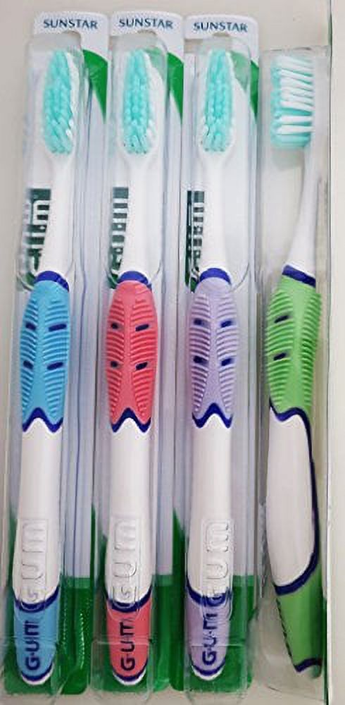 GUM 516 Technique Sensitive Care Toothbrush - Full - Ultra Soft (6 Toothbrushes) Visit the GUM Store