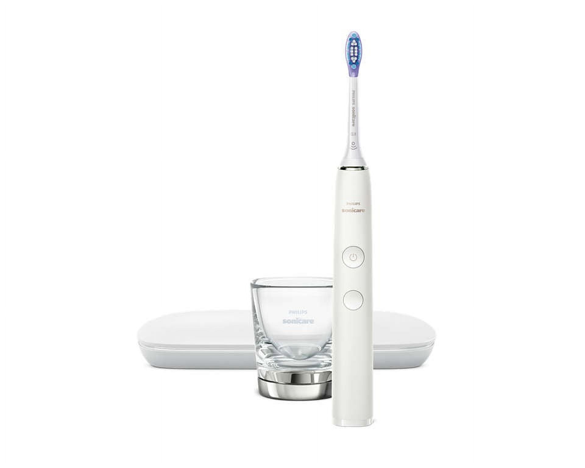 Электрическая зубная щётка Sonicare DiamondClean 9000, серебристая, 4 режима, 3 уровня интенсивности Philips