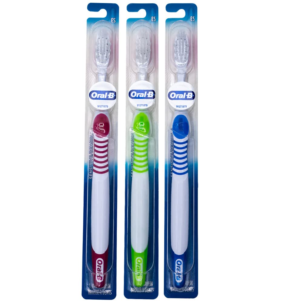 Oral-B Complete Sensitive Toothbrush, 35 Extra Soft - Pack of 3 Visit the Oral-B Store