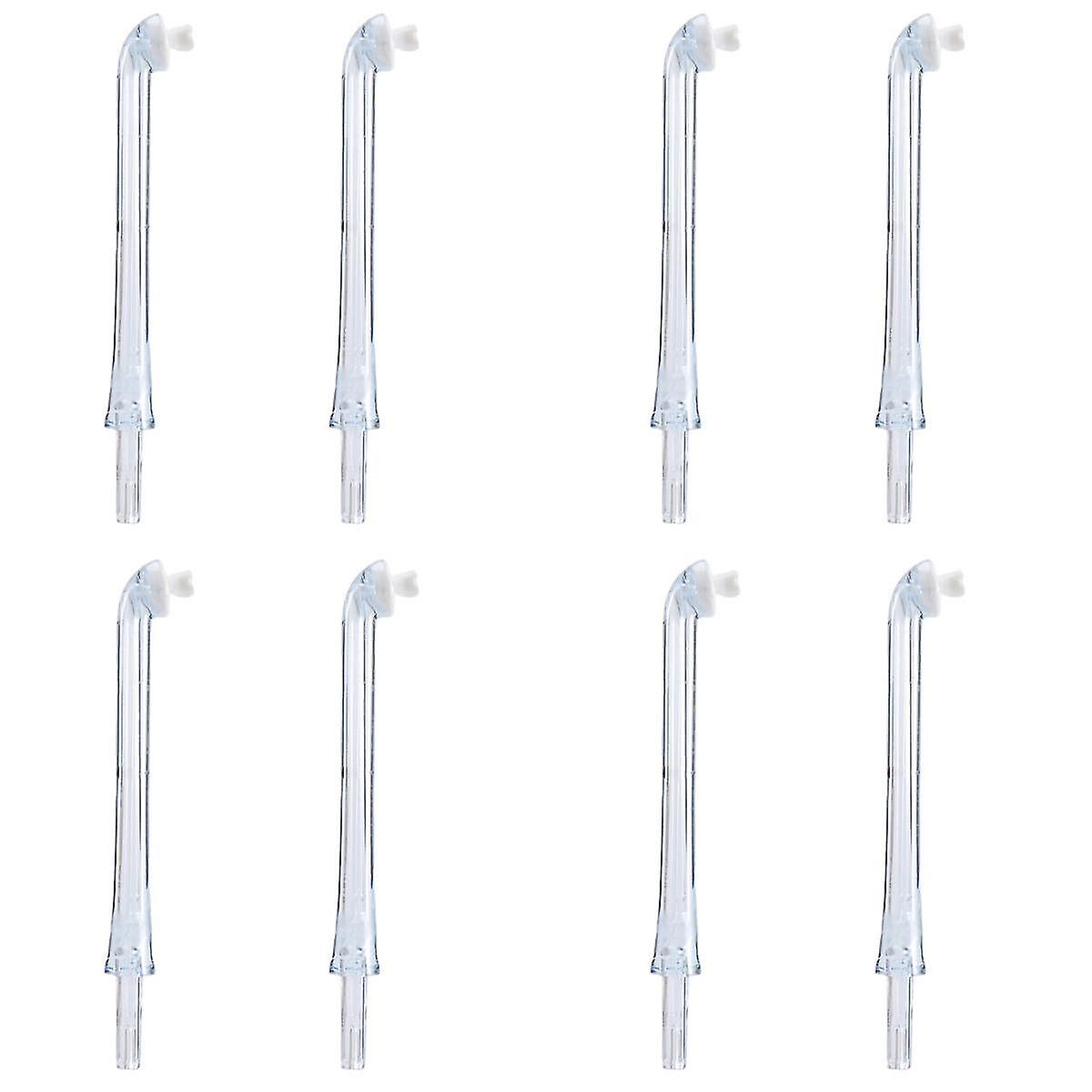 8Pcs High Quality Nozzle for AirFloss HX8331 HX8332 HX8340 HX8341 HX8381 HX8401 Oral Irrigator Nozz ZHONGYULI