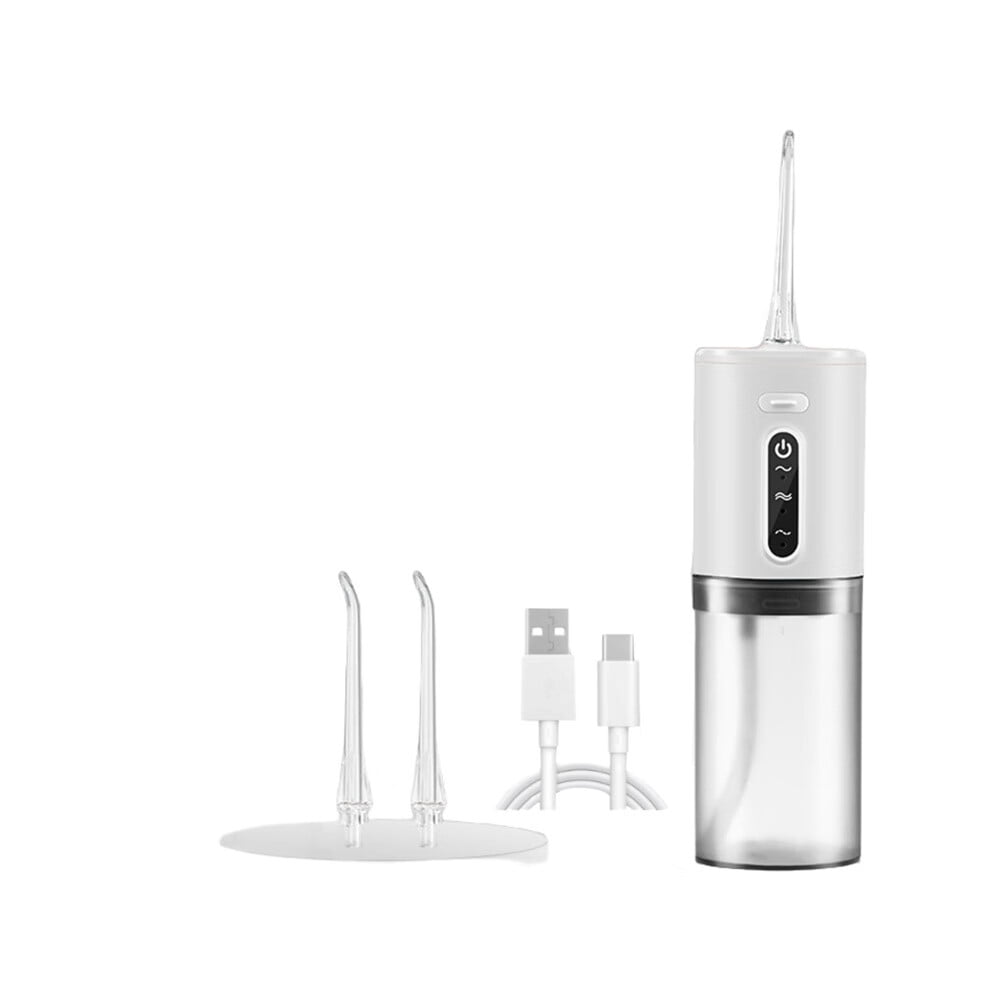 Odies Water Flossers for Teeth Cordless Portable Dental Oral Irrigator 280ML Rechargeable IPX7 Waterproof Water Teeth Cleaner Picks for Home Travel with 8 Jet Tips(Green) Odies