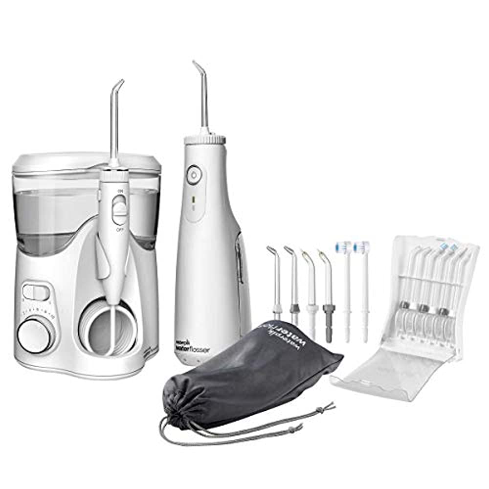 Waterpik Ultra Plus and Cordless Select Water Flosser Combo Pack Visit the Waterpik Store