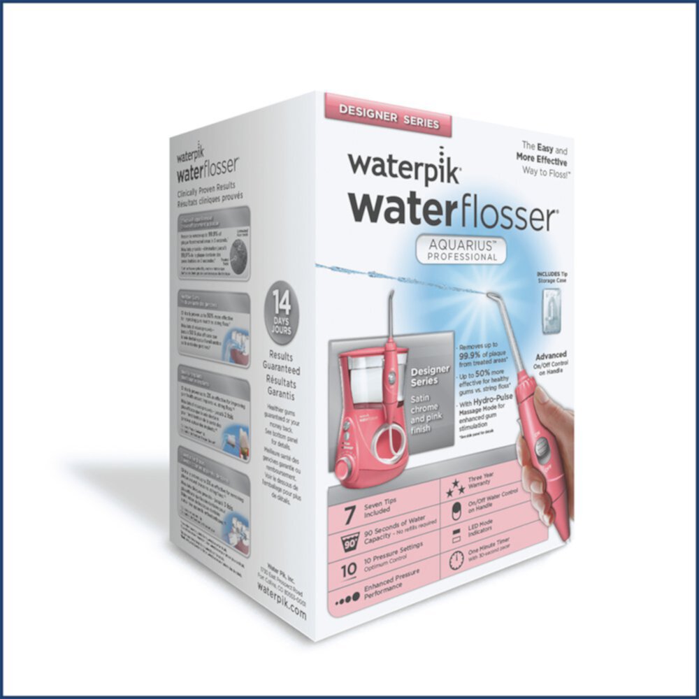 Waterpik Electric Water Flosser Aquaris - Gray Visit the Waterpik Store