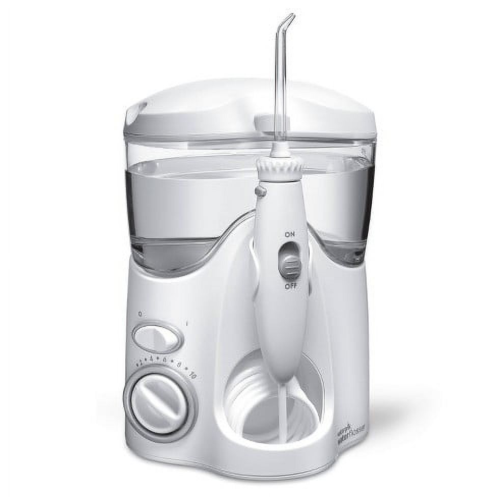 Waterpik Ultra Countertop Water Flosser Oral Irrigator, White Visit the Waterpik Store