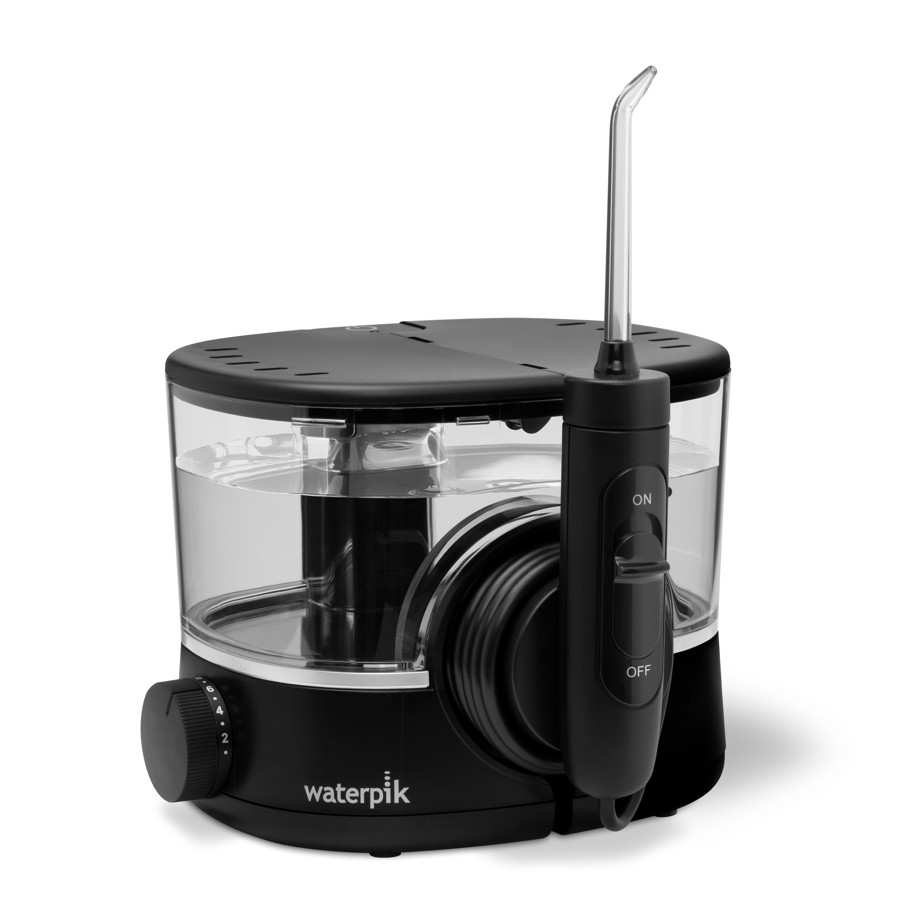 Waterpik ION Water Flosser, Black, Cordless Rechargeable Countertop Oral Irrigator, WF-11 Visit the Waterpik Store