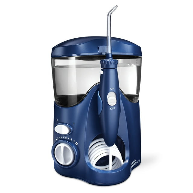 Waterpik Ultra Countertop Water Flosser Oral Irrigator, Blue Waterpik