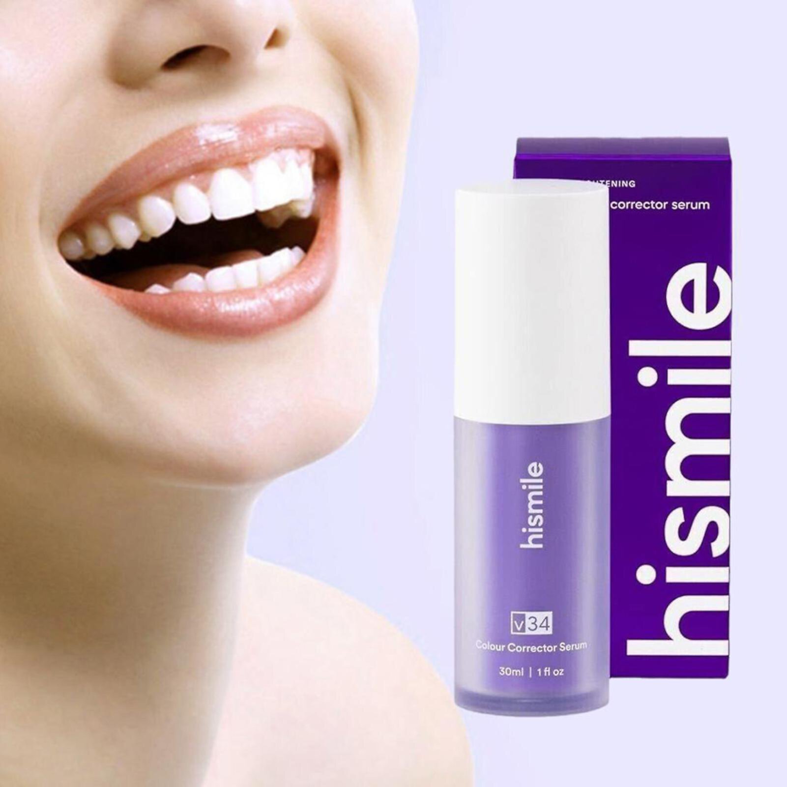 30ml V34 Foam Toothpaste Teeth Whitening Toothpaste Safe Teeth Whitening Stain Remover Toothpaste for Home Families Oral ZHONGYULI